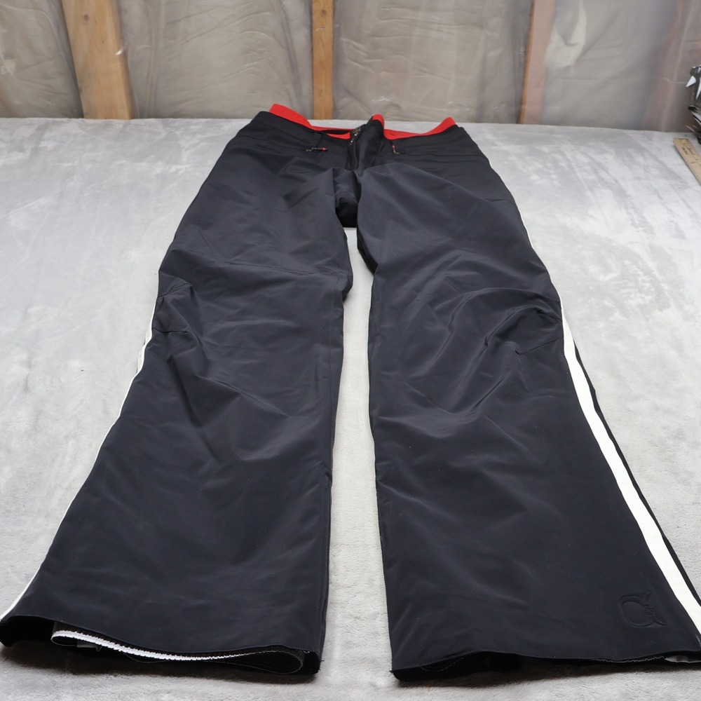 Rossignol Alpha Snow Pants Womens Large Black Insulated Winter Rain‎ Wind 32x32